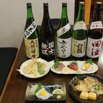 Izakaya Hachibandai - 25種以上厳選した希少な日本酒を揃えています！