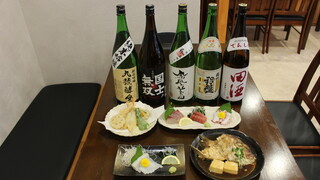 Izakaya Hachibandai - 25種以上厳選した希少な日本酒を揃えています！