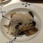 キノシタ - 甘鯛、マッシュルームのソース　激ウマ