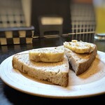 イタリア食堂SORA - ◆いちじくバター(2枚：500円）・・これも美味しい、お勧めです。^^