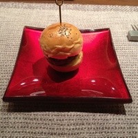 北新地 福多亭 The Ukai - ミニハンバーガー！