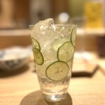 日本橋 蕎ノ字 - ☆そば焼酎すだちハイボール