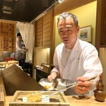 日本橋 蕎ノ字 - ☆小柱のかき揚げ（青森）