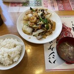 Ryuukaen - 八宝菜定食 ¥800