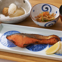 銀鮭の西京焼き御膳