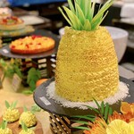 BUFFET DINING KOCHEL - このココナッツパインケーキはサンプル