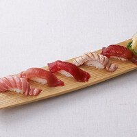 天然まぐろ5貫盛り合わせ