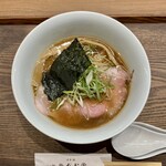 めだか堂 - 熟麹もろみ醤油らぁ麺1000円