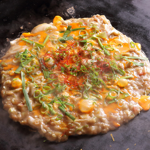 もんじゃ焼き もんじゃ焼き激戦区月島で修行したTEPPAN 燈店主自慢のもんじゃ