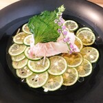 Chuukasoba Ichimatsu - すだちと煮干しの冷製