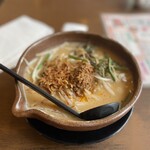 麺屋壱正 - 信州味噌ラーメン大盛り