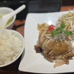 劉家荘 - 焼鶏定食
