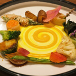 アマラントス - ランチコース 15950円 の野菜の一皿