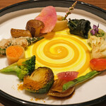 アマラントス - ランチコース 15950円 の野菜の一皿