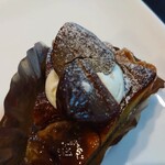 パティスリ・ル・スィエル - くりのタルト（アップ）