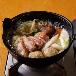 Enjoy a hot pot with the finest soup made from chicken bones that will warm and soothe you regardless of the season.
