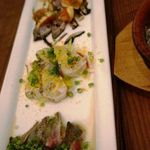 尾道中華そば ボラーチョ - カルパッチョ盛り合わせ