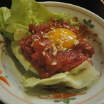 桜なべ 中江 - ユッケ