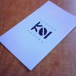 豆なかの - ショップカード