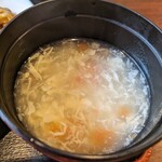 中華酒場 紫源春 - スープ
            おかわりOKだが…結構ですわってレベル