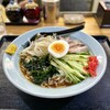 三吉 - 料理写真:冷やし中華 ¥650 は、オーソドックスな甘酸っぱいタレを使い、チャーシュー、きゅうり、ゆで卵など具材もたっぷり