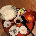 Washoku Raunji Nada - 卵かけご飯セット