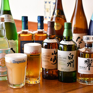 [Alcohol] Enjoy your favorite drink from a rich lineup of drinks