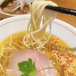 麺酒 一照庵 - 細麺