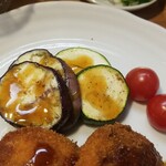 キッチン ブルー グローブ - 備え付けの野菜