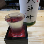 居酒屋やまぶき - 八神峰 冷酒 650円　(2023.8)