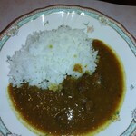 志喜亭 - パン、ライス、インド風カレーの選択　間違いなくインド風カレーが美味しいです