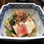 和ダイニング 縁慈 - 豆腐サラダ