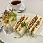 Sukuna Kafe - クラブハウスサンドセット1300円