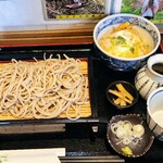 そば処　如月 - 料理写真:ミニ親子丼セット