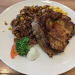 ジョナサン - 料理写真:タンドリーチキン＆メキシカンピラフ