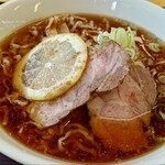 津軽旨米屋 - 煮干し？の粉をかけてあるタイプ