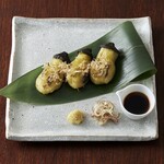 しゃぶしゃぶ 山笑ふ - 焼きナス