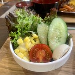 キッチン あずま - ミニサラダ♡