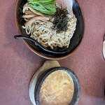 将軍らーめん三峰 - 濃厚つけ麺(大盛)