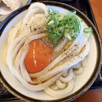 Udon Takashima - 食べくらべ 700円
                        （釜玉小とかけうどん小のセット）