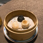 Series the Sky - 9.海老 蒸し餃子 10.自家製梅ジャム 焼売 11.トリュフ 小籠包