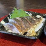 つかふき屋 - 〆サバ