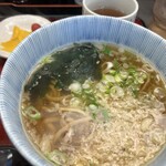 名物げそ天丼と自家製うどん お多福 - ミニ蕎麦