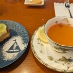 ティーカフェ - マスカットタルト