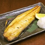 Salt-grilled Atka mackerel