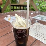 森の魚 - コーヒーフロート 600円