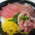 小僧寿し - まぐろ3種丼（9/7）