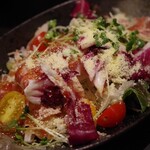 居酒屋食堂さわ７ - 生ハムサラダ