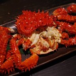 居酒屋食堂さわ７ - 茹で花咲ガニ