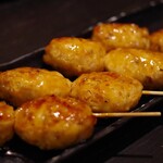 居酒屋食堂さわ７ - コースのつくね串